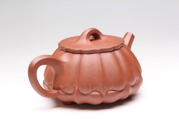 王明康《筋纹石瓢》紫砂壶作品