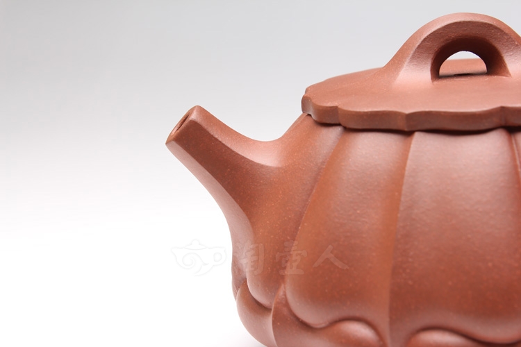 王明康《筋纹石瓢》紫砂壶作品