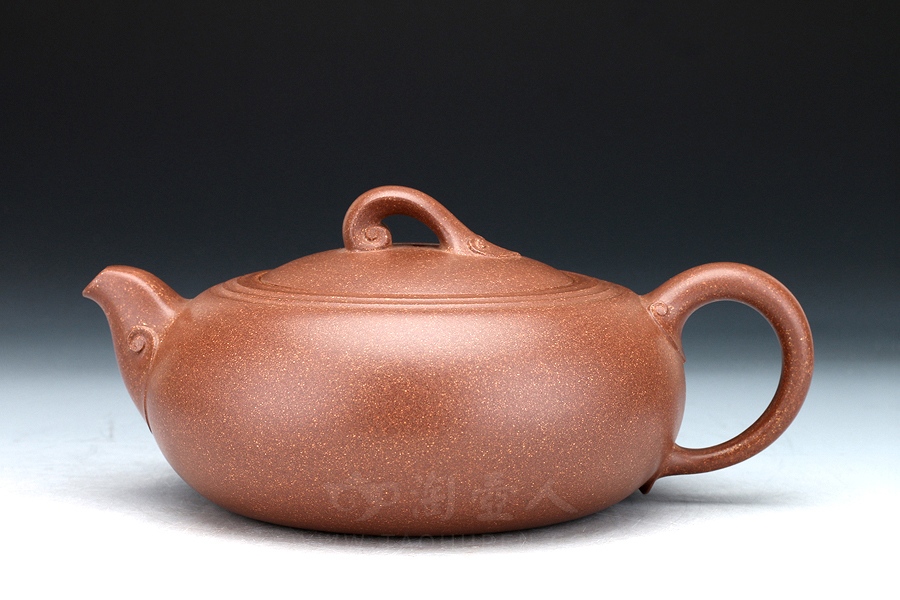 宜兴紫砂壶名家范伟群《行云流水》紫砂壶原矿全手工优惠全场包邮真品保证-淘壶人