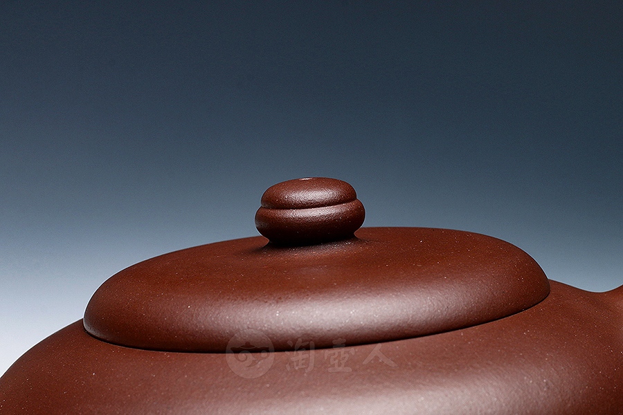 宜兴紫砂壶名家马璟辉作品《云潭(薄胎》