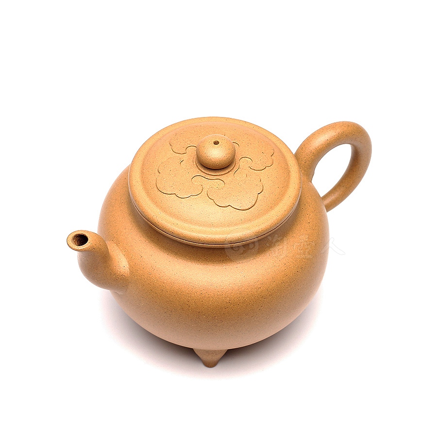 宜兴名家陆虹炜紫砂壶作品《全手大彬如意壶》原矿全手工优惠全场包邮