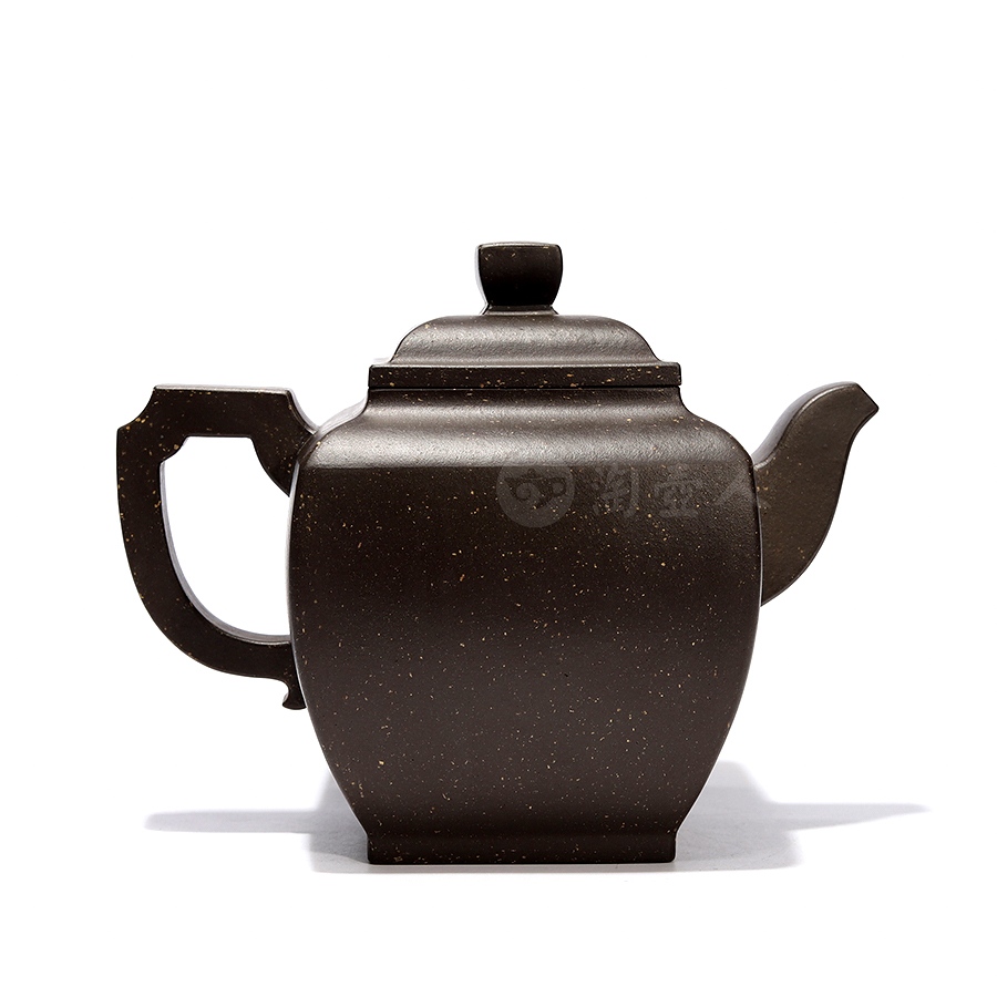 宜兴名家王石耕紫砂壶作品《石耕得清壶》原矿全手工优惠全场包邮真品
