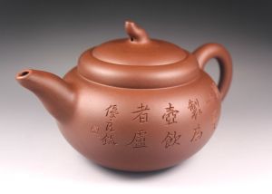 《博古壶》-吴锡初制作·吴优良陶刻