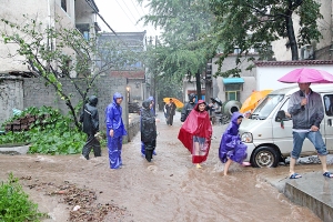 疏散群众