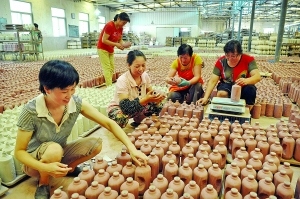 宜兴彩陶工艺厂员工