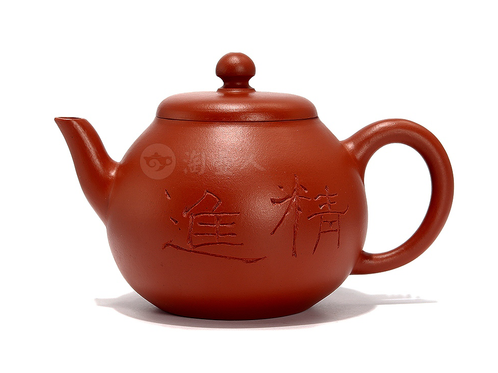S-123 中国古盆器「在銘朱泥四方鉢」／朱泥／紫砂／紫泥／時代物／唐物