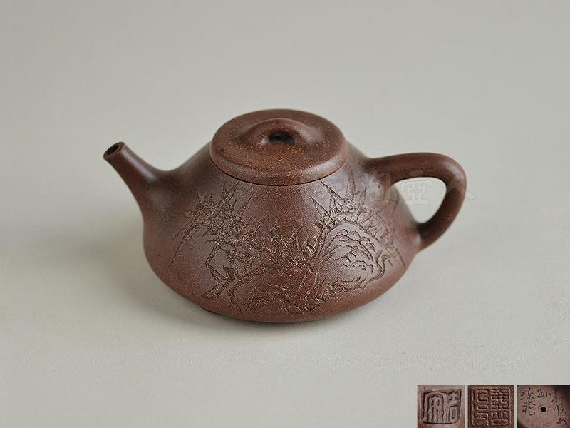 子冶石瓢壶