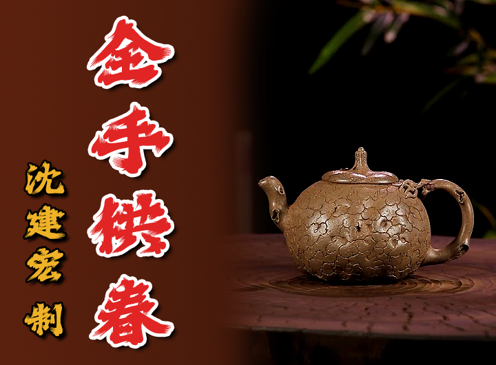 沈建宏制紫砂壶《全手供春》视频