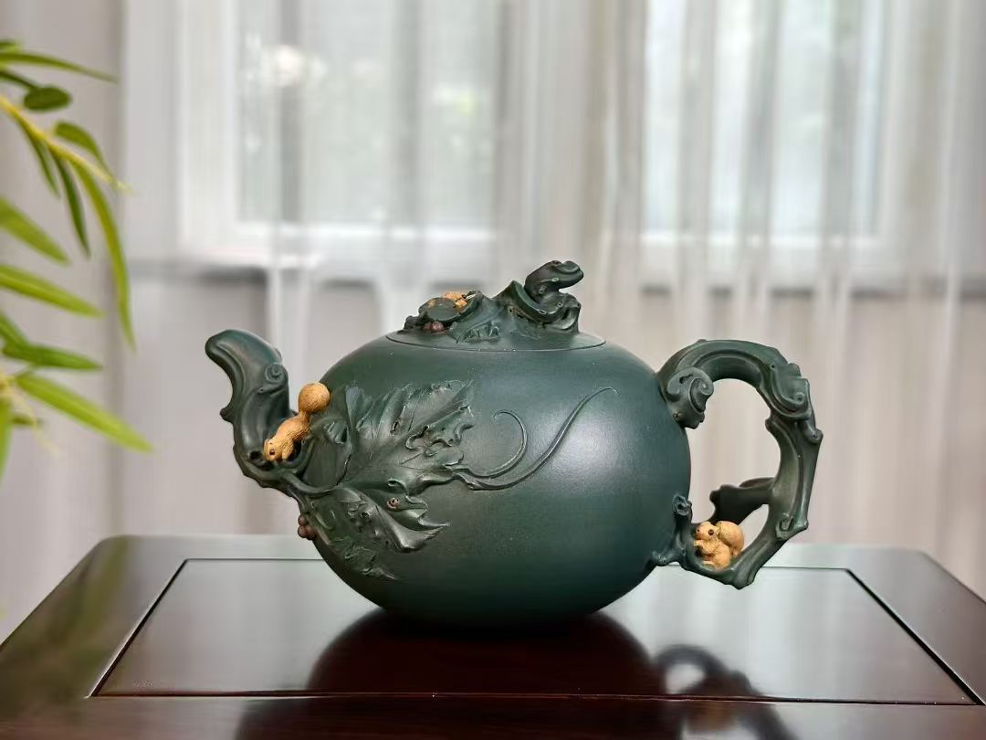 全手工紫砂壶 全手工紫砂壶
