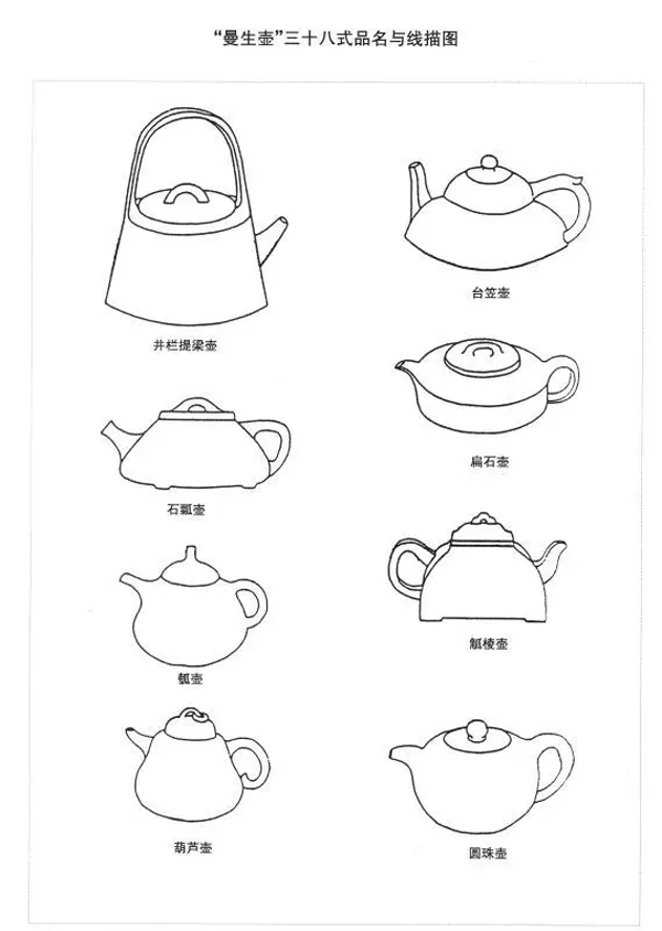 茶壶线描画美术教案图片