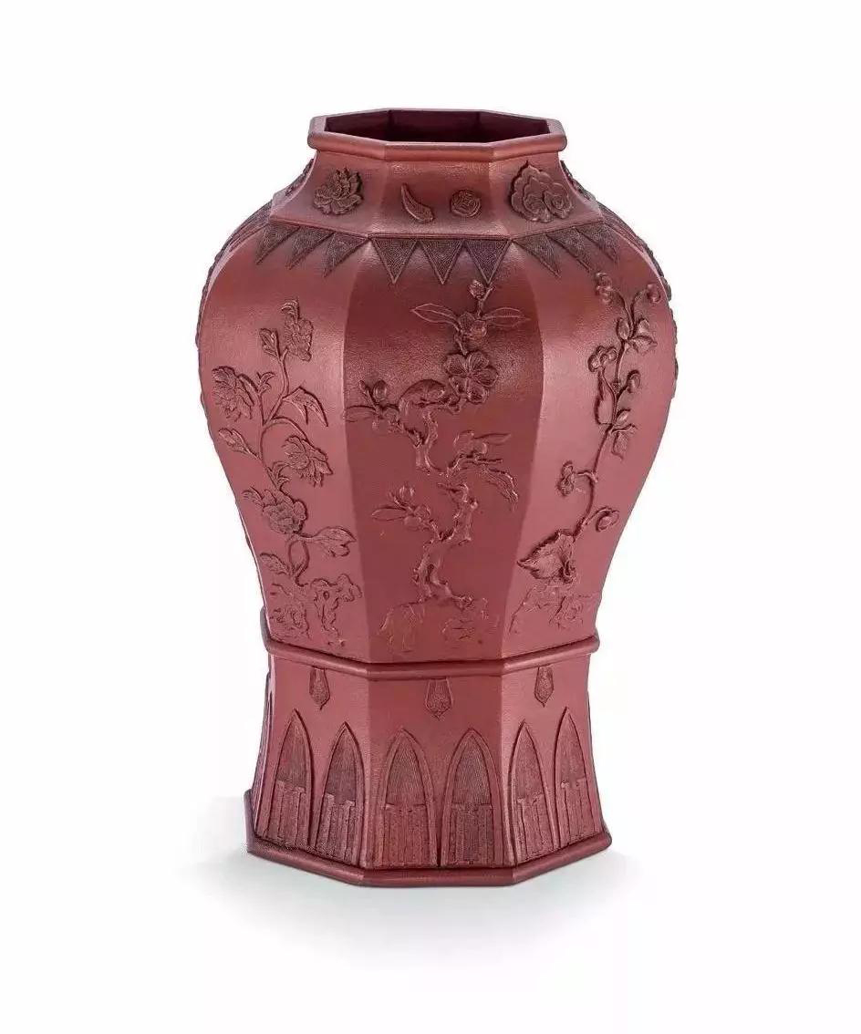 清代的紫砂花瓶到底有多美？