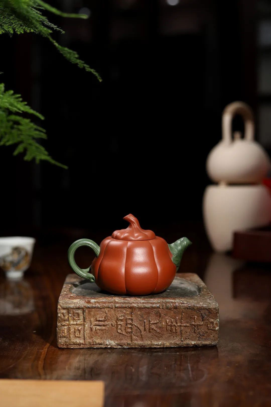 淘壶人物花器大师蒋蓉高徒象形壶艺第一传人高建芳
