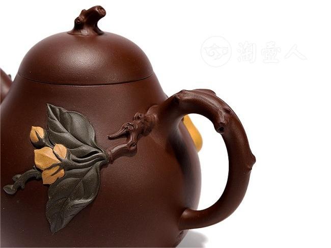 紫砂壶鉴赏丨姚志源束腰高梨壶