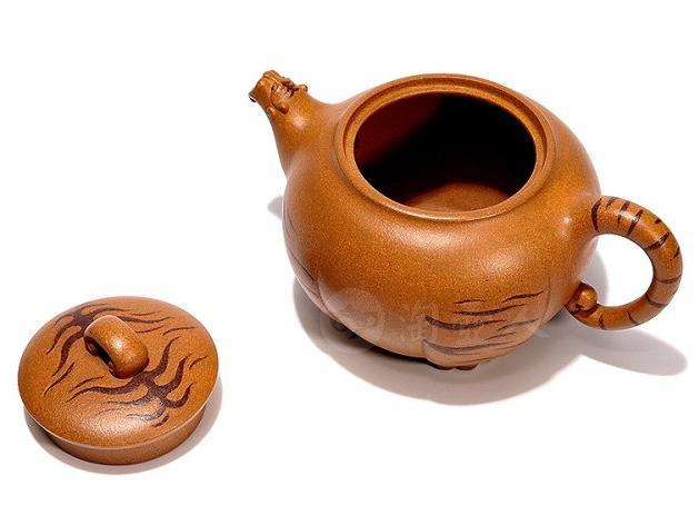 紫砂壶鉴赏丨范泽锋虎虎生威壶