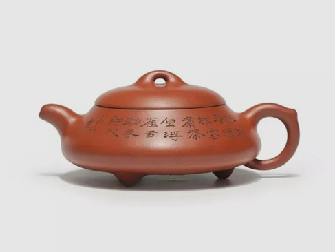 朱泥紫砂壺