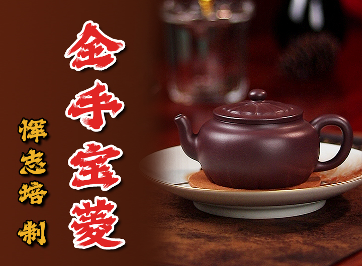 恽志培制宝菱紫砂壶