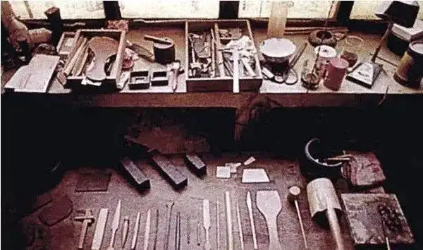 顾景舟的制壶工具