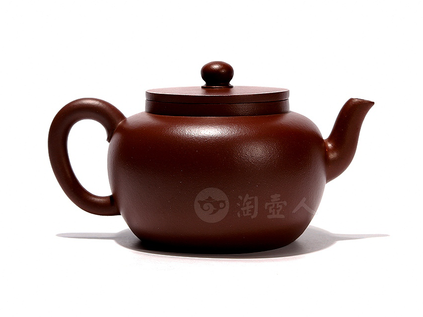 黄开合紫砂壶