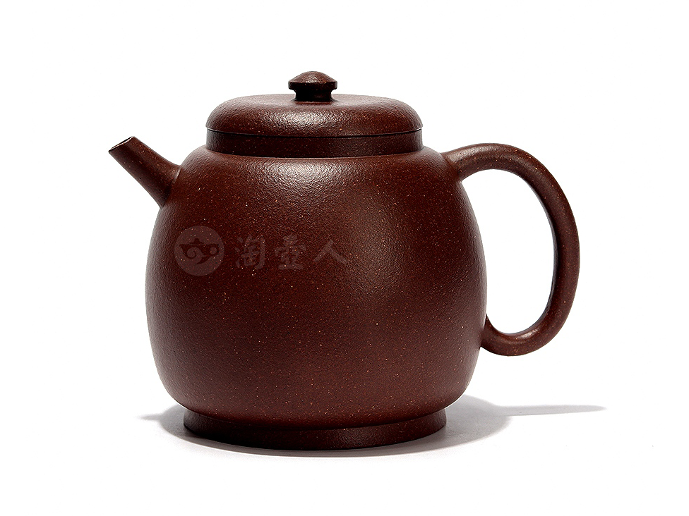 黄开合紫砂壶