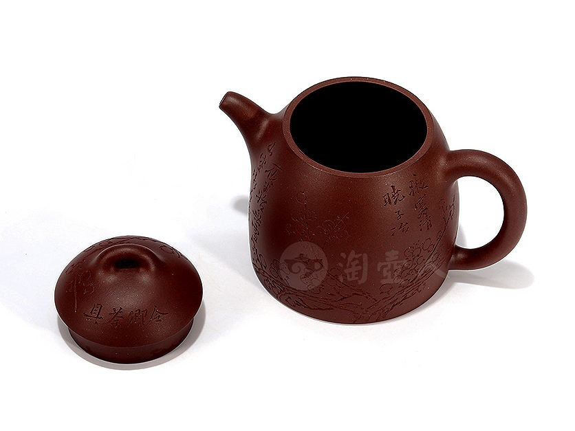 黄开合紫砂壶