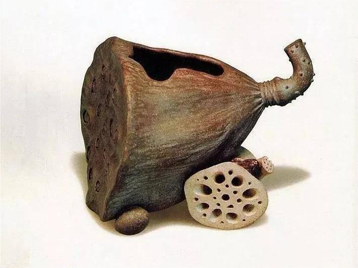 顾景舟紫砂花器