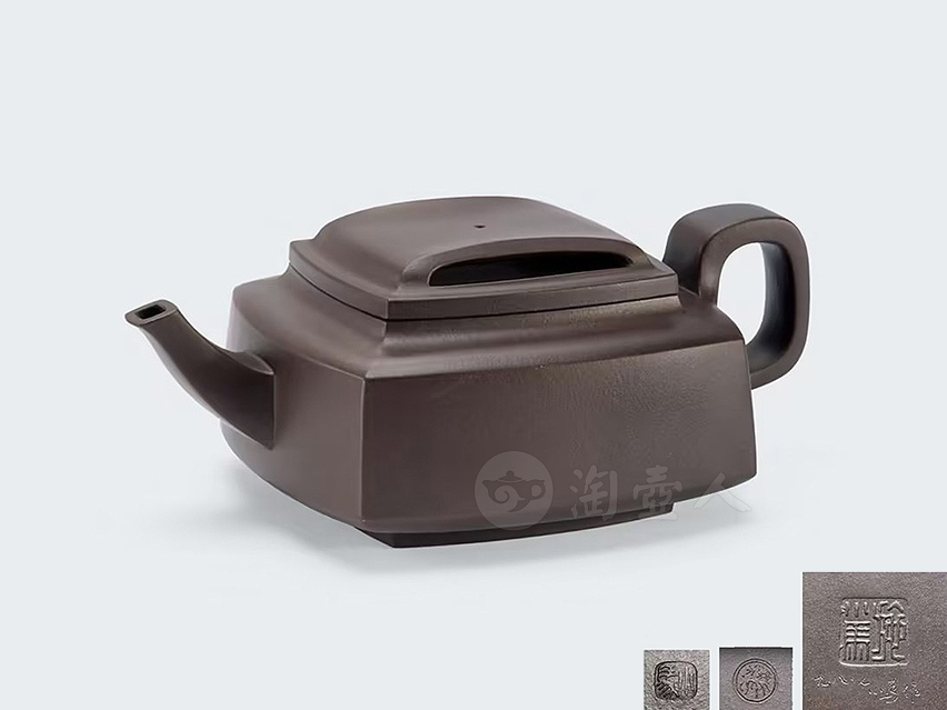 施小马紫砂壶