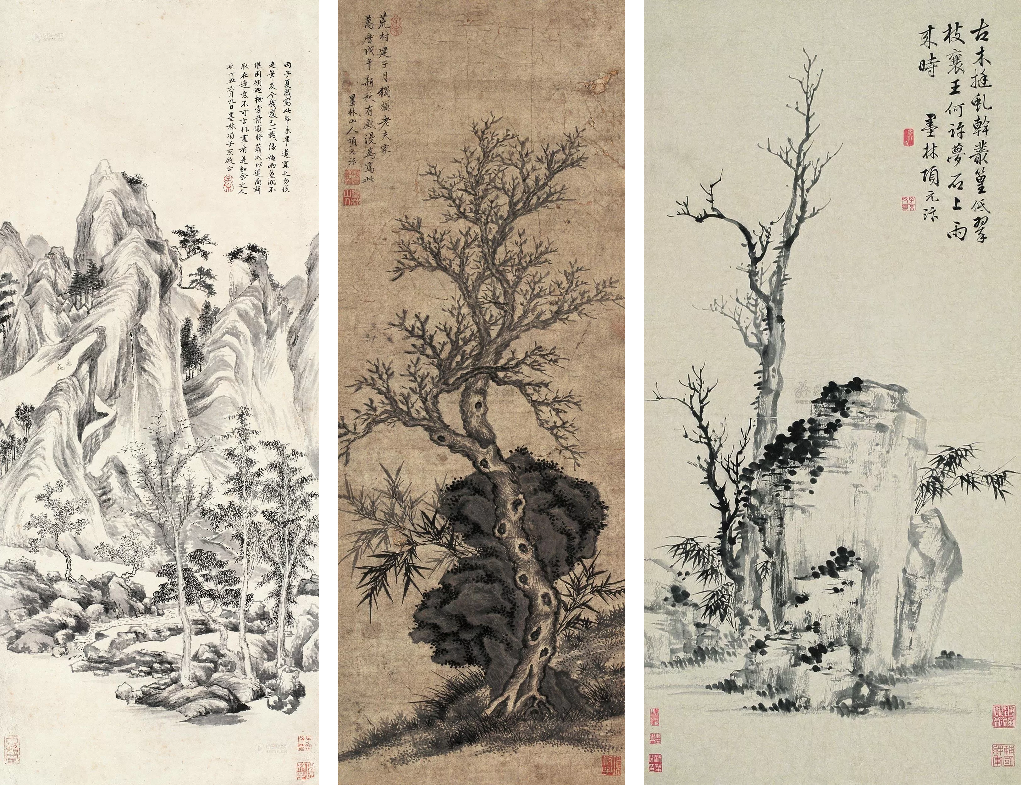 项子京书画
