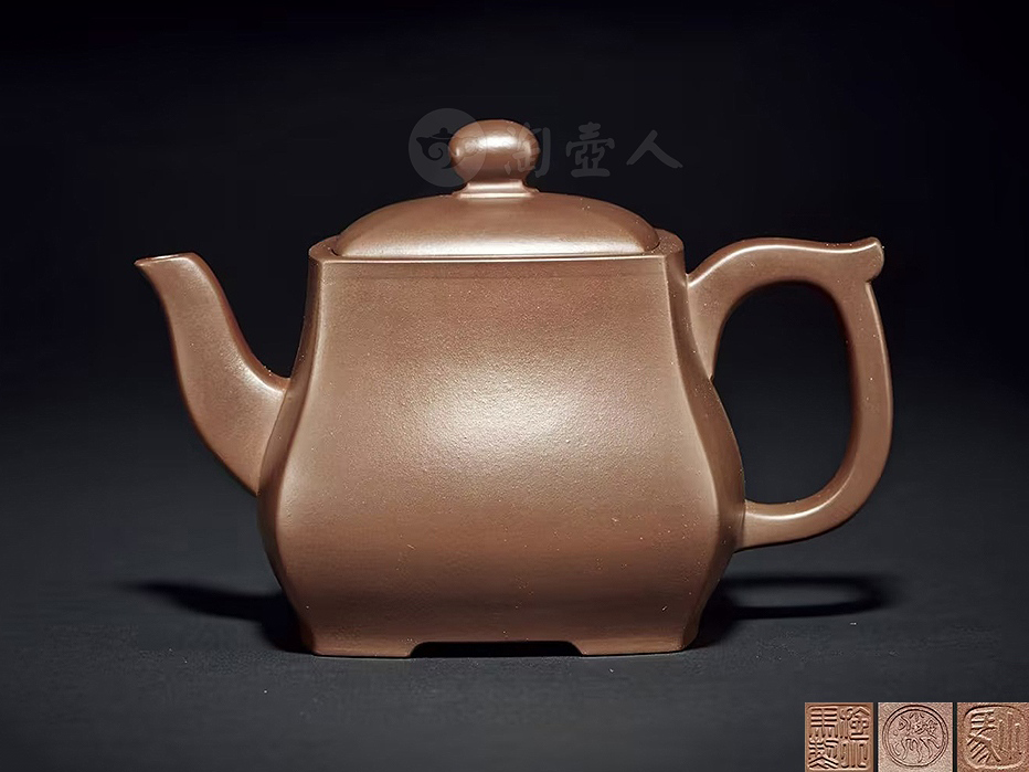 施小马紫砂壶