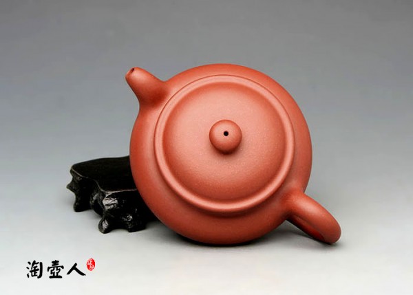 正宗原矿宜兴紫砂壶-红泥仿古-许智萍全手工制作-原矿红泥紫砂泥料