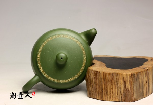 墨绿泥百岁壶