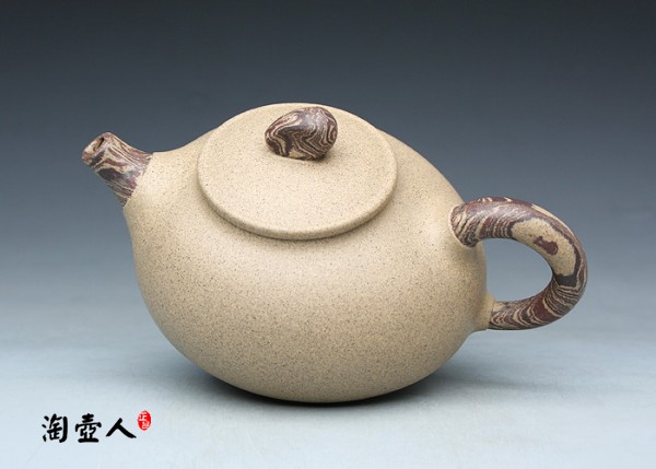 段泥陶木壶A