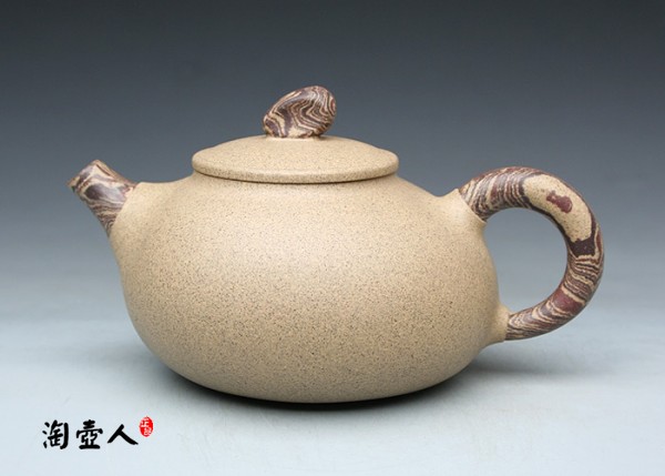 段泥陶木壶A
