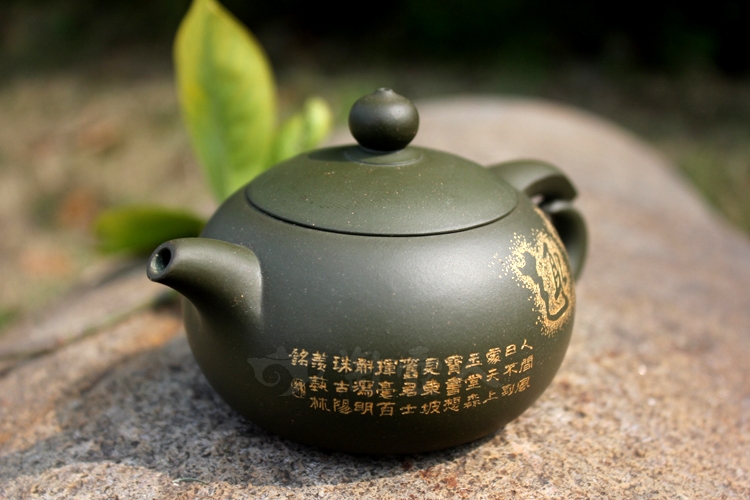 绿泥真趣|朱丹|原矿墨绿泥资料简介|宜兴紫砂壶作品