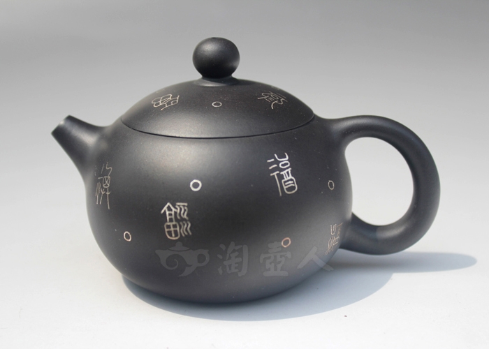 黑泥西施(镶银)