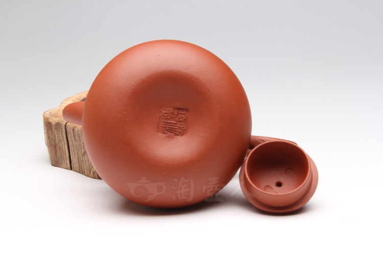 正宗原矿宜兴紫砂壶-曼生葫芦壶-江晓燕全手工制作-原矿红泥紫砂泥料