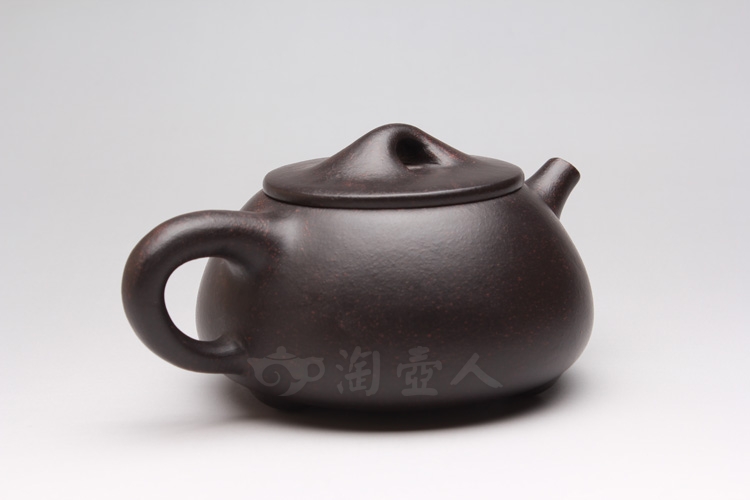 宝蓝朱泥石瓢