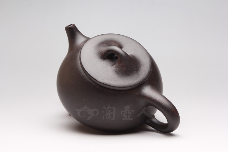 宝蓝朱泥石瓢
