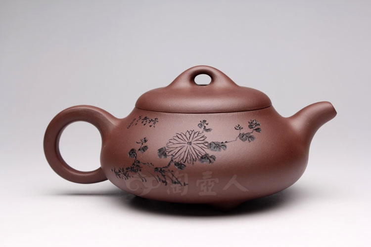 曼生石瓢(刻绘)