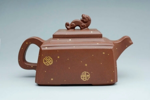 臥虎壺(描金福)