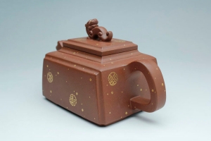 臥虎壺(描金福)