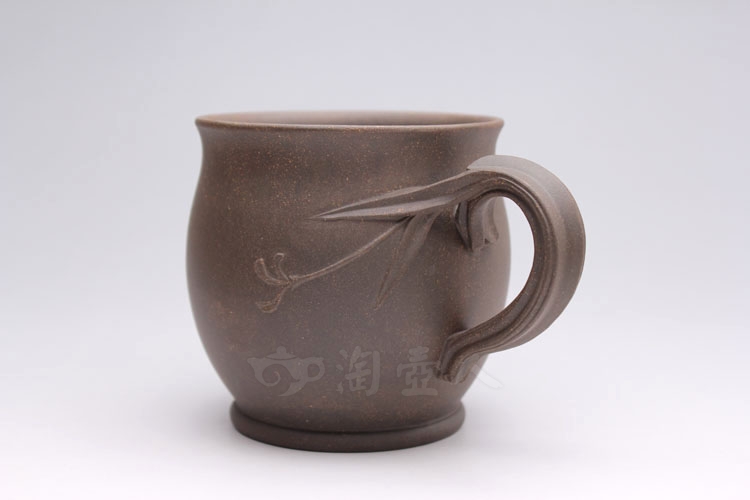 正宗原矿宜兴紫砂壶-梅兰竹菊组杯-周伟光全手工制作-紫砂泥料