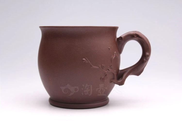 正宗原矿宜兴紫砂壶-梅兰竹菊组杯-周伟光全手工制作-紫砂泥料