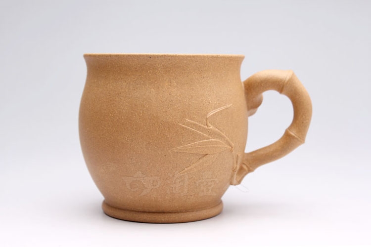 正宗原矿宜兴紫砂壶-梅兰竹菊组杯-周伟光全手工制作-紫砂泥料