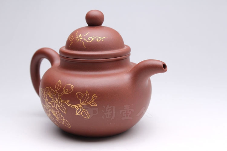 全手寿珍掇球(镶金)