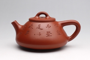 石瓢(朱泥)
