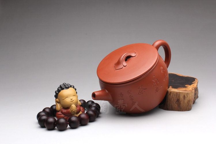 正宗原矿宜兴紫砂壶-彩虹玉带-范泽洪全手工制作-原矿朱泥紫砂泥料