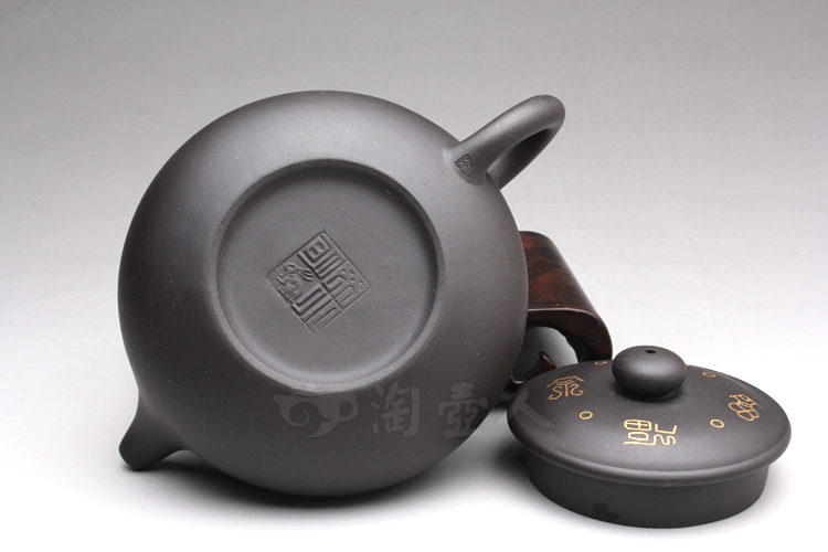 黑泥仿古(镶金)