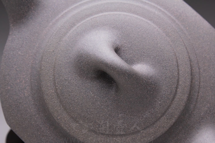 正宗原矿宜兴紫砂壶-小线桥(青灰泥)-许智萍全手工制作-原矿青灰泥紫砂泥料