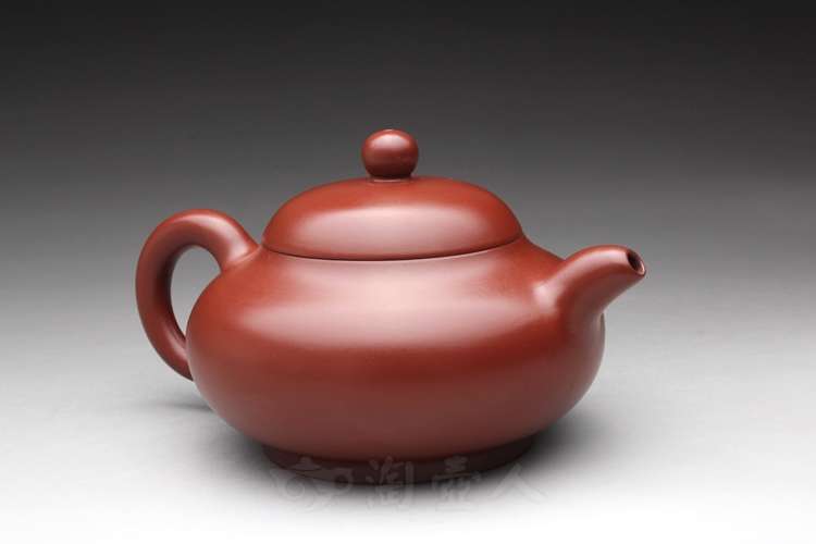 正宗原矿宜兴紫砂壶-大红袍玉乳(刻绘)-范泽洪全手工制作-原矿大红袍紫砂泥料