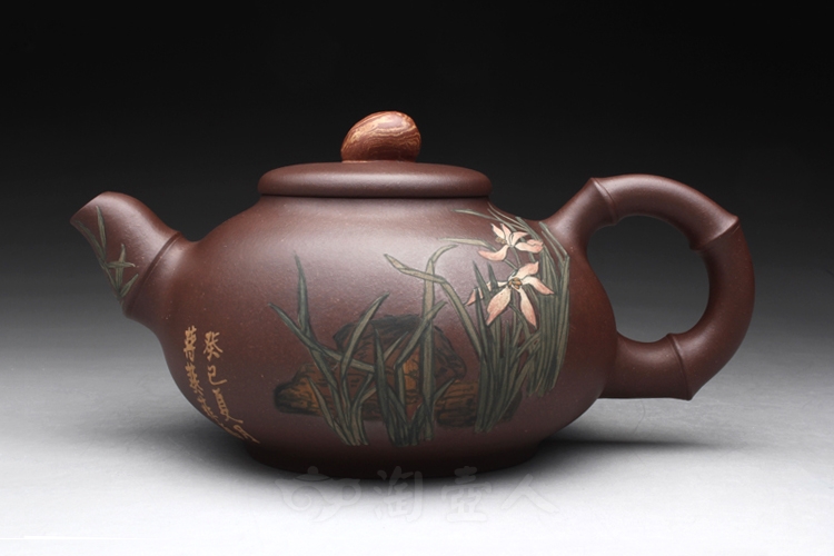 大度竹之灵石(泥绘)